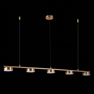 SL6000.303.05 Светильник подвесной ST-Luce Латунь/Латунь LED 5*7W 3000K PANCES-foto5