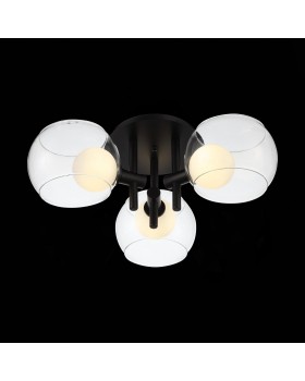 SL1483.402.03 Светильник потолочный ST-Luce Черный/Прозрачный, Белый G9 3*5W ELLETO-foto9