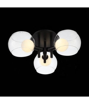 SL1483.402.03 Светильник потолочный ST-Luce Черный/Прозрачный, Белый G9 3*5W ELLETO-foto9