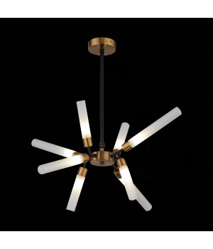 SL1620.242.08 Люстра потолочная ST-Luce Матовое золото, Черный/Белый G9 8*5W SPLIO-foto4