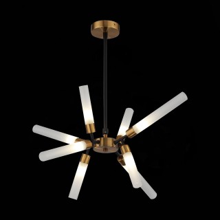 SL1620.242.08 Люстра потолочная ST-Luce Матовое золото, Черный/Белый G9 8*5W SPLIO-foto4