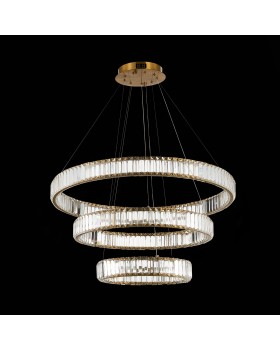 SL1622.303.03 Люстра подвесная ST-Luce Латунь/Прозрачный LED 1*122W 4000K TIVOLI-foto8