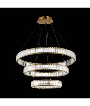 SL1622.303.03 Люстра подвесная ST-Luce Латунь/Прозрачный LED 1*122W 4000K TIVOLI-foto8