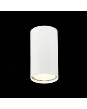 ST110.507.01 Светильник потолочный Мат. белый GU10 1*50W D54xH100 220V Без ламп SIMPLUS-foto3