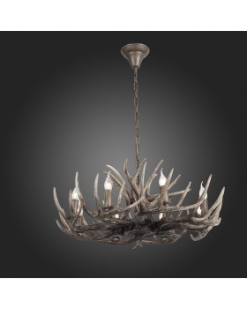 SL154.703.08 Люстра подвесная ST-Luce Серый E14 8*40W CORNA-foto6