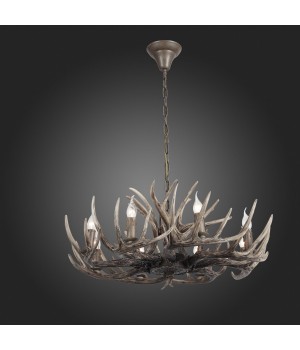 SL154.703.08 Люстра подвесная ST-Luce Серый E14 8*40W CORNA-foto6