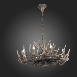 SL154.703.08 Люстра подвесная ST-Luce Серый E14 8*40W CORNA-foto6