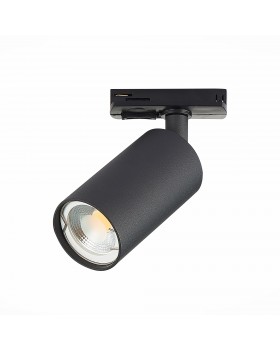 ST300.406.01 Св-к трек. Мат. черный GU10 1*50W IP20 L100xW54xH142 220V Без ламп SOLT-foto3