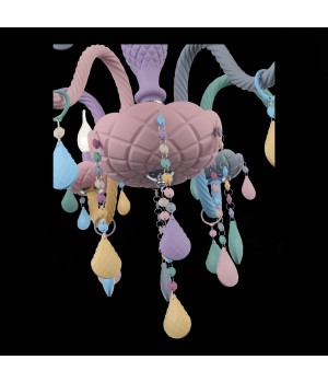 SL1700.783.06 Люстра подвесная ST-Luce Разноцветный E14 6*40W FIATA-foto7