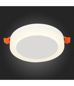 ST104.542.06 Светильник потолочный Белый LED 1*6W 4000K 468Lm Ra>80 120° IP20 D110xH20 170-240V CIAMELLA-foto7