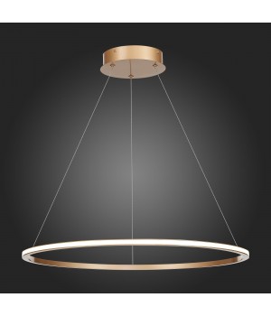 ST604.243.34 Светильник подвесной ST-Luce Золотистый/Белый LED 1*34W 4000K ST604 OUT-foto4
