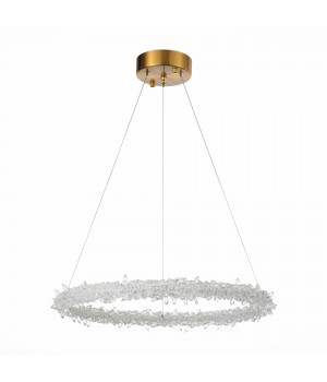 SL6105.203.01 Люстра подвесная ST-Luce Золотистый/Прозрачный LED 1*58W 3000 - 6500K Lucchero-foto2