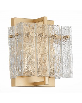 SL1632.201.02 Бра ST-Luce Шампань/Прозрачный E14 2*60W MIRA-foto2