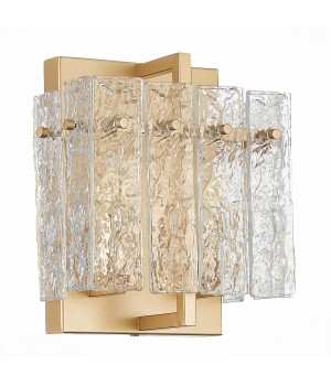 SL1632.201.02 Бра ST-Luce Шампань/Прозрачный E14 2*60W MIRA-foto2