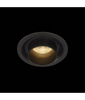 ST701.438.12 Св-к встр. Zoom Черный LED 1*12W 3000K 960Lm Ra90 15°-60° IP20 D115xH95 170-240V ST701-foto4