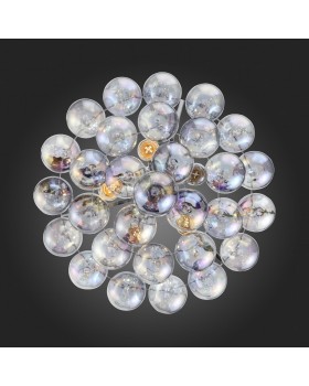 SL432.703.05 Люстра подвесная ST-Luce Хром/Перламутровый E27 5*60W SOSPIRO-foto3