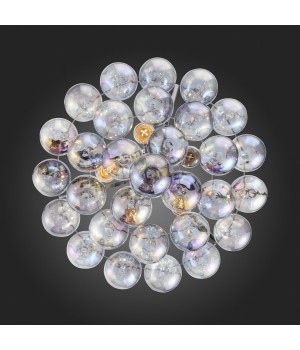 SL432.703.05 Люстра подвесная ST-Luce Хром/Перламутровый E27 5*60W SOSPIRO-foto3