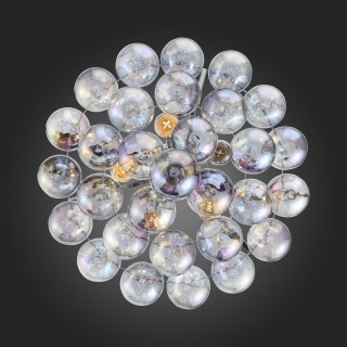 SL432.703.05 Люстра подвесная ST-Luce Хром/Перламутровый E27 5*60W SOSPIRO-foto3