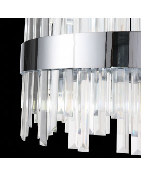 SL1160.103.12 Люстра подвесная ST-Luce Хром/Хром, Прозрачный G9 12*5W BAFO-foto10