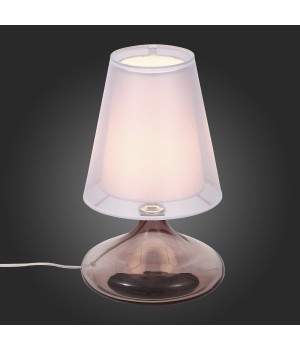 SL974.604.01 Прикроватная лампа ST-Luce Хром, Розовый/Белый E27 1*60W AMPOLLA-foto8