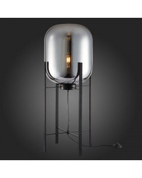 SL1050.715.01 Торшер ST-Luce Черный/Дымчатый E27 1*40W BURASCA-foto5