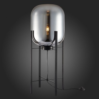 SL1050.715.01 Торшер ST-Luce Черный/Дымчатый E27 1*40W BURASCA-foto5