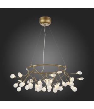 SL411.253.45 Люстра подвесная ST-Luce Золотистый/Белый G4 45*1,5W RICCARDO-foto4