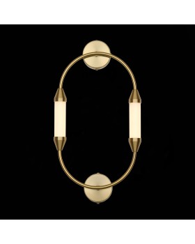 SL6004.301.02 Бра ST-Luce Латунь/Белый LED 2*4W 3000K OLBIA-foto5