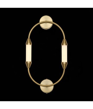 SL6004.301.02 Бра ST-Luce Латунь/Белый LED 2*4W 3000K OLBIA-foto5