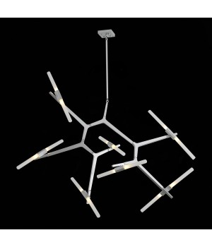 SL947.102.14 Люстра потолочная ST-Luce Серебристый/Белый G9 14*5W LACONICITA-foto11