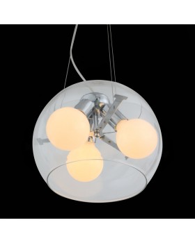 SL512.103.03 Светильник подвесной ST-Luce Хром/Прозрачный E27 Globe 3*60W UOVO-foto6