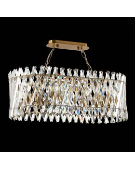 SL1170.303.10 Светильник подвесной ST-Luce Латунь/Прозрачный E14 10*40W FABIO-foto8