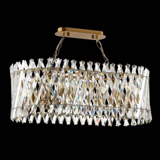 SL1170.303.10 Светильник подвесной ST-Luce Латунь/Прозрачный E14 10*40W FABIO-foto8