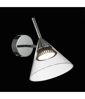 SL930.101.01 Бра ST-Luce Хром/Прозрачный LED 1*7W 4000K CONO-foto2