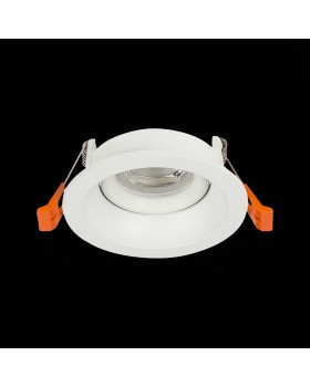 ST208.508.01 Св-к встр. Мат. белый GU10 1*50W D94xH40 220V Без ламп MISURA-foto5