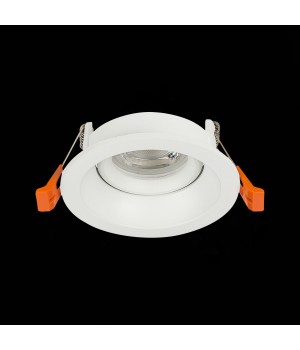 ST208.508.01 Св-к встр. Мат. белый GU10 1*50W D94xH40 220V Без ламп MISURA-foto5