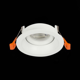 ST208.508.01 Св-к встр. Мат. белый GU10 1*50W  D94xH40 220V Без ламп MISURA-foto5