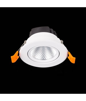 ST211.538.08.36 Св-к встр. Белый LED 1*8W 3000K 640Lm Ra80 36° IP20 D86xH50 220-240V MIRO-foto8