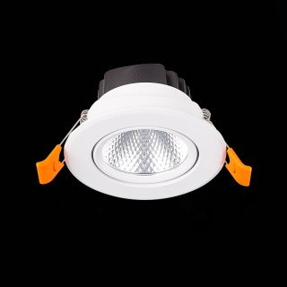 ST211.538.08.36 Св-к встр. Белый LED 1*8W 3000K 640Lm Ra80 36° IP20 D86xH50 220-240V MIRO-foto8