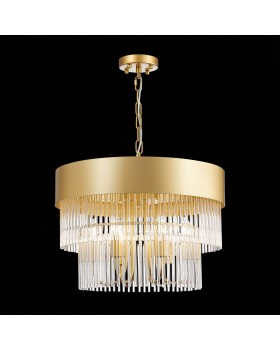 SL1225.203.06 Люстра подвесная ST-Luce Золотистый/Золотистый, Прозрачный E14 6*40W CONTATTO-foto9