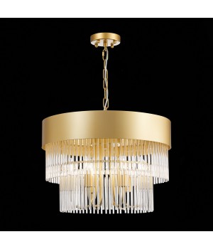 SL1225.203.06 Люстра подвесная ST-Luce Золотистый/Золотистый, Прозрачный E14 6*40W CONTATTO-foto9