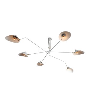 SL305.502.06 Люстра потолочная ST-Luce Белый/Белый E27 5*60W SPRUZZO-foto15