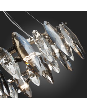 SL1227.103.08 Люстра подвесная ST-Luce Никель/Прозрачный E14 8*40W ANCONA-foto9