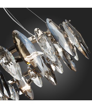 SL1227.103.08 Люстра подвесная ST-Luce Никель/Прозрачный E14 8*40W ANCONA-foto9