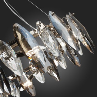 SL1227.103.08 Люстра подвесная ST-Luce Никель/Прозрачный E14 8*40W ANCONA-foto9