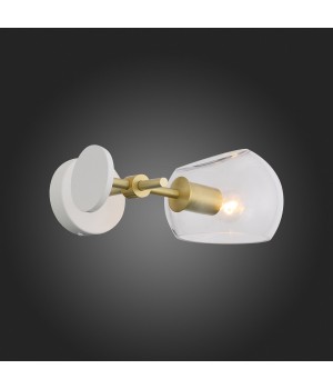 SL434.201.01 Бра ST-Luce Латунь/Прозрачный E14 1*40W CALMARE-foto8