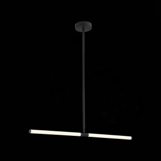 SL393.403.02 Светильник подвесной ST-Luce Черный/Белый LED 2*10W 4000K BISARIA-foto4