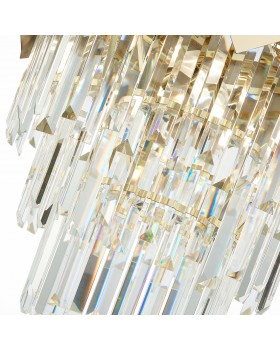 SL1232.203.06 Светильник подвесной ST-Luce Золотистый/Прозрачный, Золотистый E14 6*60W CASERTA-foto3