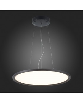 ST602.443.56 Светильник подвесной Черный LED 1*56W 4000K 5 040Lm Ra>80 120 IP20 D600xH36 90-265V ST602-foto5