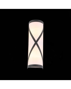 SL076.411.01 Светильник уличный настенный ST-Luce Черный/Белый E27 2*60W AGIO-foto3